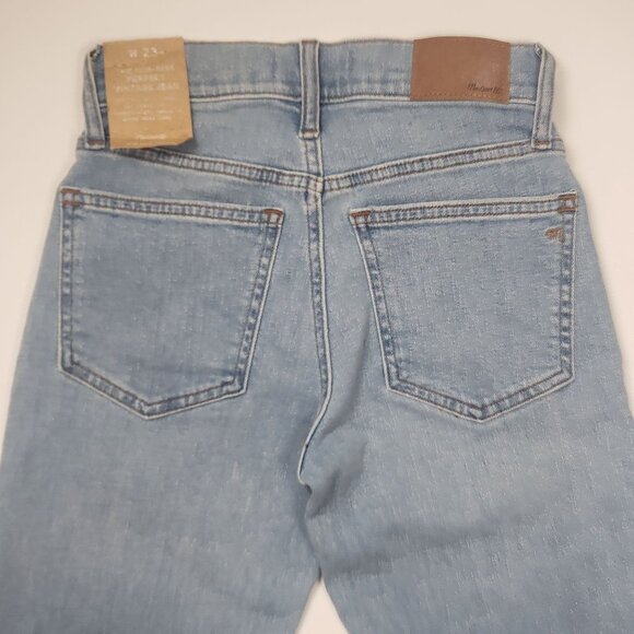 Madewell The Mid-Rise Perfect Vintage Jean in Alderton Wash Women's Size 23 NWT - Picture 13 of 16
